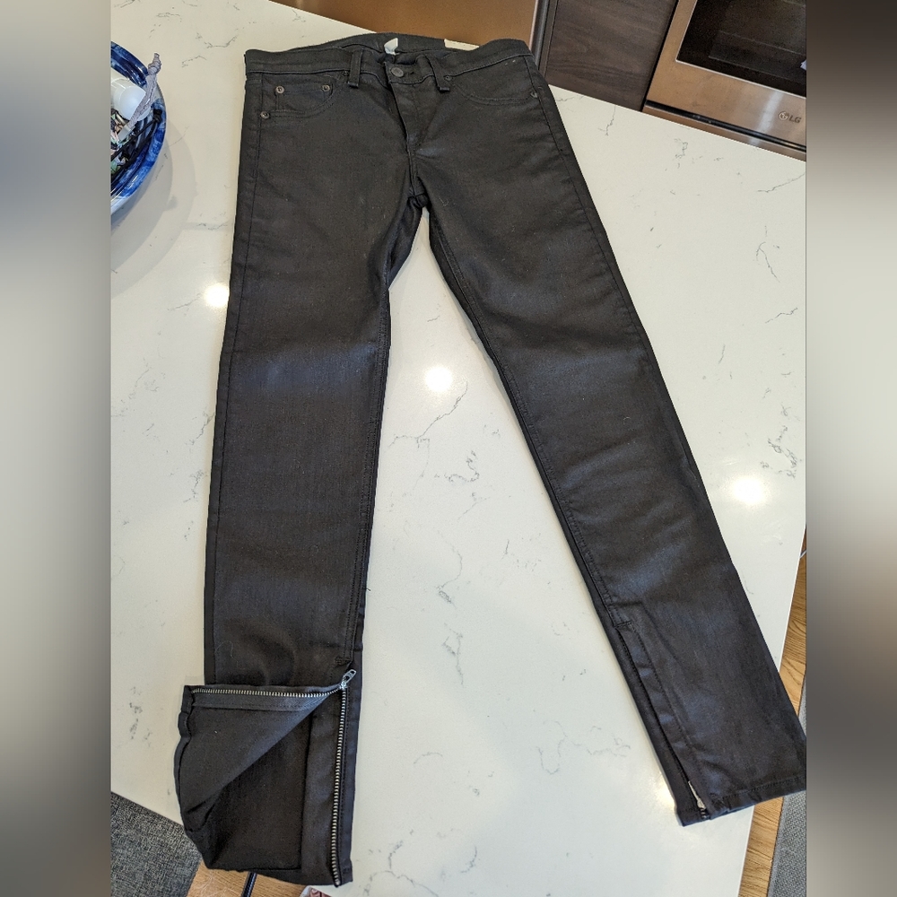 Rag & Bone Zipper Capri
